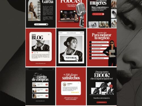 Plantilla redes sociales