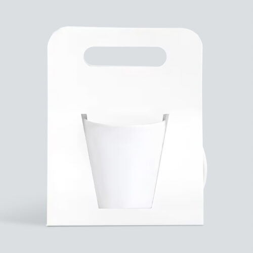 Caja De Carton Sublimable C/Asa Para Tazones De 11 Oz