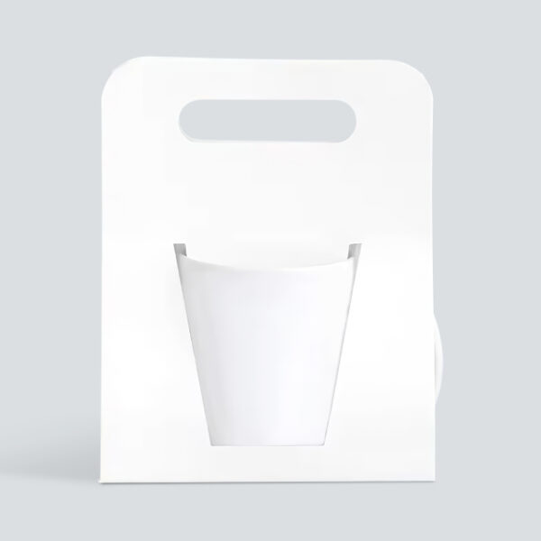 Caja De Carton Sublimable C/Asa Para Tazones De 11 Oz