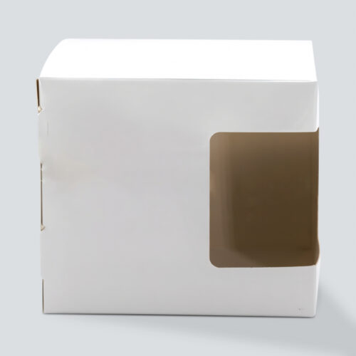 Caja De Carton Para Tazon 11 Oz Sublimable Con Ventana