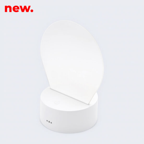Lampara Decorativa Acrilico Led 11X12Cm Clear