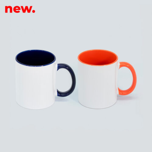 Tazon Sublimacion Interior Y Mango Color Sg 11 Oz