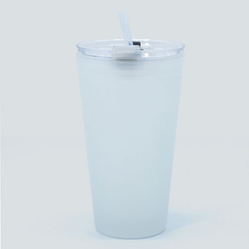 Vaso Empavonado Tapa Bombilla 450 Ml